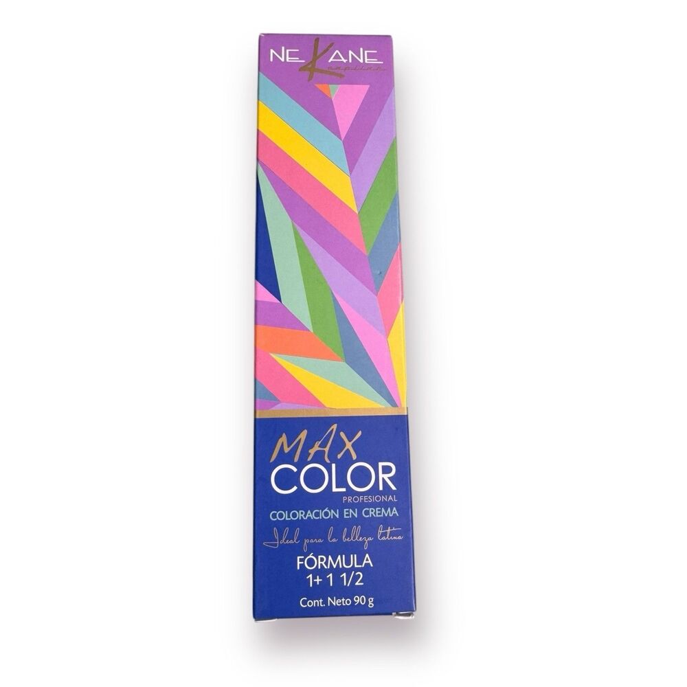 Nekane Capilar MaxColor Professional Permanent Hair Color Cream 3oz Choose Color